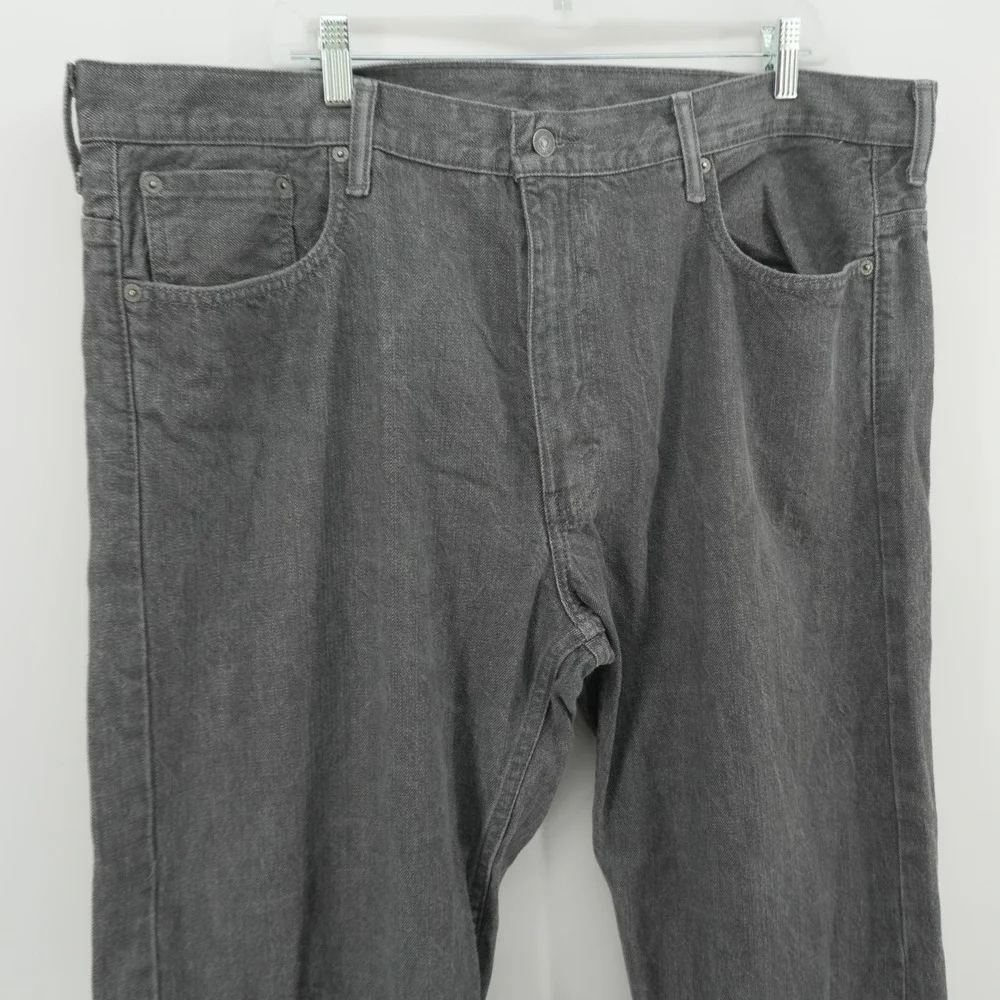Levi's 569 Loose Straight Jeans Mens 40x32 Gray Denim Relaxed Fit Pants